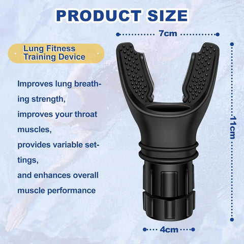 Lung Flexer Durable Fitness Adjustable Exerciser Device