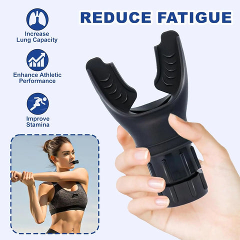 Lung Flexer Durable Fitness Adjustable Exerciser Device